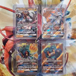 Lycanroc GX + Marshadow GX - Regulars + Full Arts - Pokemon Cards Lot #78 - Image 1