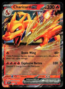 Charizard ex 161 Scarlet & Violet Promo Holofoil Pokemon Card - Image 1
