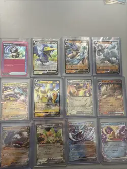 12 Card Pokemon Lot EX and V Cards Mint/Nm No Duplicates - Image 1