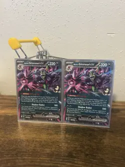 Marnie’s Grimmsnarl Ex Double Rare Pokemon Bundle 2 Cards 136/182 - Image 1