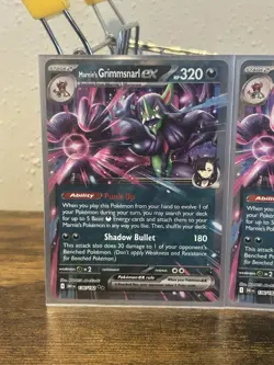 Marnie’s Grimmsnarl Ex Double Rare Pokemon Bundle 2 Cards 136/182 - Image 3