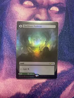Darkbore Pathway Slitherbore Pathway Foil (292) Borderless Secret Lair MTG - Image 1