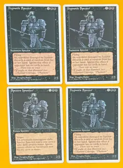 MTG HYPNOTIC SPECTER (x4) 4th Edition (OldManMTG 010-622) - Image 1