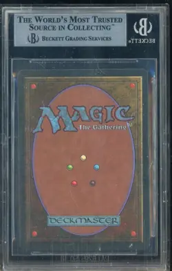 1994 Magic The Gathering MTG Revised Edition Braingeyser R B BGS 9 MINT - Image 2