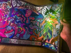 They Came From Beyond Stained Glass XVIICE Foil Playmat - Image 4