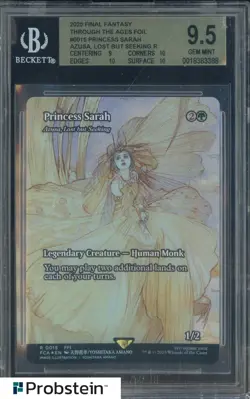 2025 Final Fantasy MTG #0015 Princess Sarah Azusa Lost But Seeking BGS 9.5 - Image 1