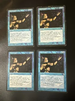 Counterspell X4 Ice Age Various Conditions see pics Front Back - Image 1