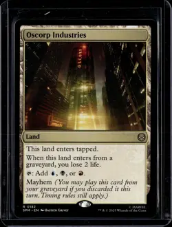 Oscorp Industries - 182 - SPM - NM - MTG Magic the Gathering - Image 1