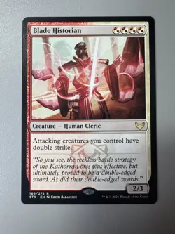 Blade Historian Strixhaven: School of Mages Regular Magic The Gathering MTG - Image 1