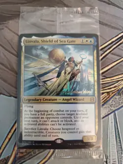 MTG Linvala, Shield Of Sea Gate Sealed Foil Prerelease Zendikar Rising 2020 NM - Image 1