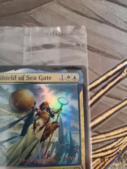 MTG Linvala, Shield Of Sea Gate Sealed Foil Prerelease Zendikar Rising 2020 NM - Image 3