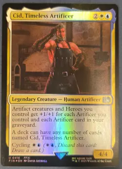 Cid, Timeless Artificer (0416) Final Fantasy Foil - Image 1