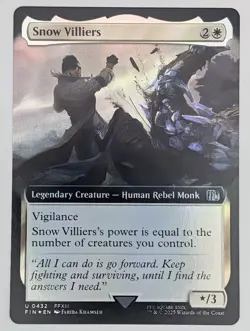(Foil) Snow Villiers (Extended Art) (0432) FINAL FANTASY NM - Image 1