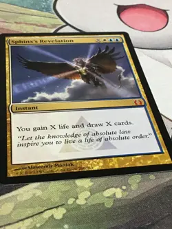C6128 MAGIC GATHERING MTG RETURN TO RAVNICA SPHINX'S REVELATION #200 NM MYTHIC - Image 2