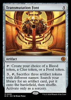 Transmutation Font BIG NM MTG - Image 1
