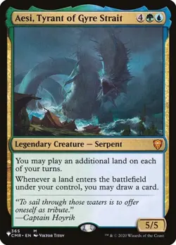 Aesi, Tyrant of Gyre Strait The List NM MTG - Image 1