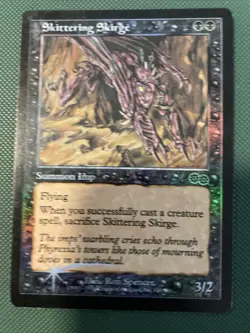 MTG ARENA URZA SAGA FOIL SKITTERING SKIRGE PROMO CARD LP FREE SHIP - Image 1