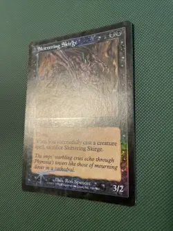 MTG ARENA URZA SAGA FOIL SKITTERING SKIRGE PROMO CARD LP FREE SHIP - Image 2