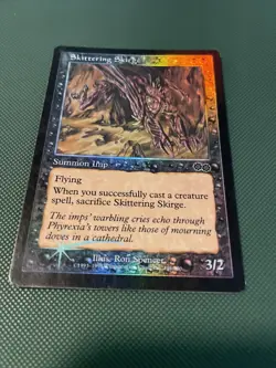 MTG ARENA URZA SAGA FOIL SKITTERING SKIRGE PROMO CARD LP FREE SHIP - Image 3