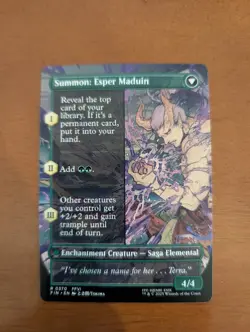 Esper Origins 0370 Borderless Magic the Gathering Final Fantasy NM - Image 2