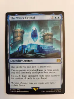 The Water Crystal Rare Artifact MTG Final Fantasy #85 - Image 1
