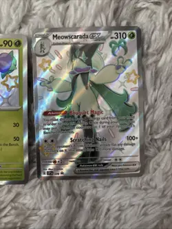 Pokemon TCG Meowscarada ex 078 Floragato 077 Sprigatito 076 - NM Promo Set - Image 4