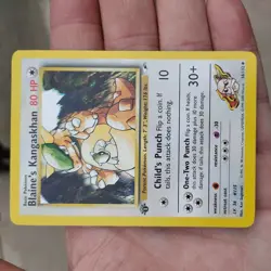 Pokemon TCG Blaine's Kangaskhan Gym Heroes 36/132 first edition - Image 2