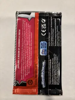 23.0g! HEAVY Pokemon Scarlet & Violet White Flare Booster Pack New Sealed - Image 3