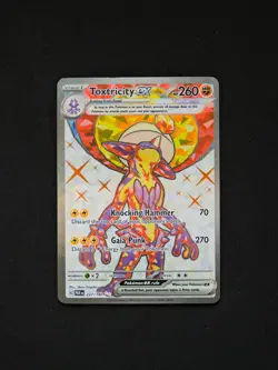 Pokemon TCG Toxicitry ex Paradox Rift Ultra Rare 227 LP - Image 1