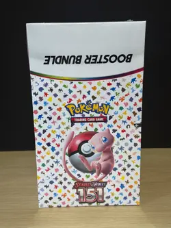 POKEMON SCARLET & VIOLET SV 151 FACTORY SEALED 10 BOX BOOSTER BUNDLE DISPLAY - Image 1