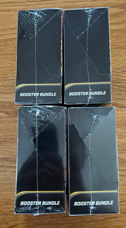 🚨Lot of 4🚨 Pokemon TCG ME01 Mega Evolution Booster Bundle Sealed New - Image 3