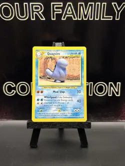 Pokemon TCG Quagsire Neo Revelation 48/64 Regular Unlimited Common LP - Image 1