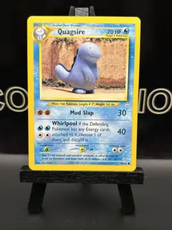 Pokemon TCG Quagsire Neo Revelation 48/64 Regular Unlimited Common LP - Image 2