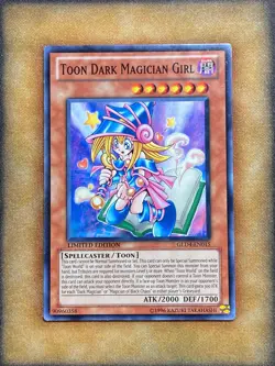 Yugioh Toon Dark Magician GLD4-EN015 Common Limited Edition NM - Image 1
