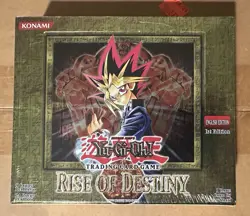 Yu-Gi-Oh Rise of Destiny 1st Edition Booster Box (Sealed) W/original Case 53334386609 - Image 1