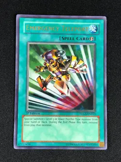 YUGIOH EMERGENCY TELEPORT TDGS-EN053 1ST ULTRA NM - Image 1