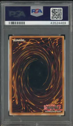 2004 Yu-Gi-Oh! AST Ancient Sanctuary 1st Ed #105 Curse of Anubis PSA 9 MINT - Image 2