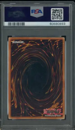 2002 Yu-Gi-Oh! Promo Trnmt P 1 European #E005 White Hole PSA 9 MINT - Image 2