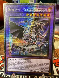 Red-Eyes Slash Dragon 1st Edition Starlight Rare MP25-EN031 Yu-Gi-Oh! - Image 1
