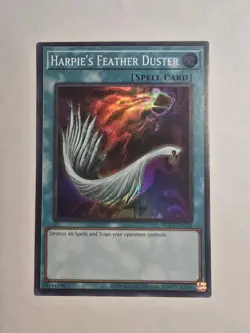 Harpie's Feather Duster EGS1-EN022 Egyptian God Deck: Slifer the Sky Dragon - Image 1