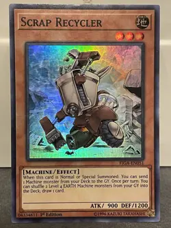 Scrap Recycler - FIGA-EN051 - Super Rare - 1st Edition - VLP - Image 1