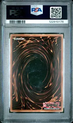 2002 YU-GI-OH! STARTER DECK: YUGI #006 DARK MAGICIAN PSA 7 - Image 2