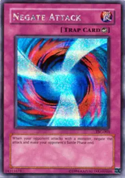 Negate Attack - TSC-003 - Secret Rare - Limited Edition NM Yugioh The Sacred Car - Image 1