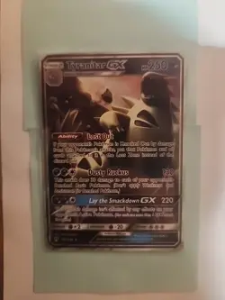 Pokemon Tyranitar GX Holo Card 121/214 Sun & Moon SM Lost Thunder - Image 1