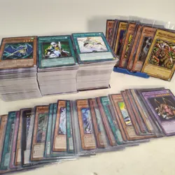 Yugioh Card Lot of Cards 600+ Vintage, Rares, Foils, & Bulk - Image 1