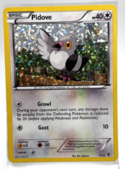 Pidove Holo 11/12 Pokemon Card 2011 McDonalds Promo LP/NM - Image 1