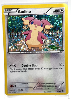 Audino Holo 12/12 Pokemon Card 2011 McDonalds Promo LP/NM - Image 1
