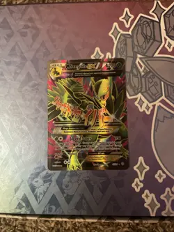 Pokemon Mega Sceptile EX TCG Full Art Ultra Rare Card Ancient Origins 85/98 - Image 2