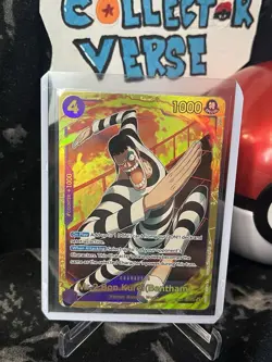 One Piece Card Game Mr.2 Bon Kurei (Bentham) EB01-061 SEC Secret Rare NM/M - Image 2