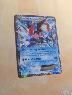 Pokemon TCG Ash-Greninja EX XY Black Star Promo XY133 Holo Card TCG Regular Size - Image 4